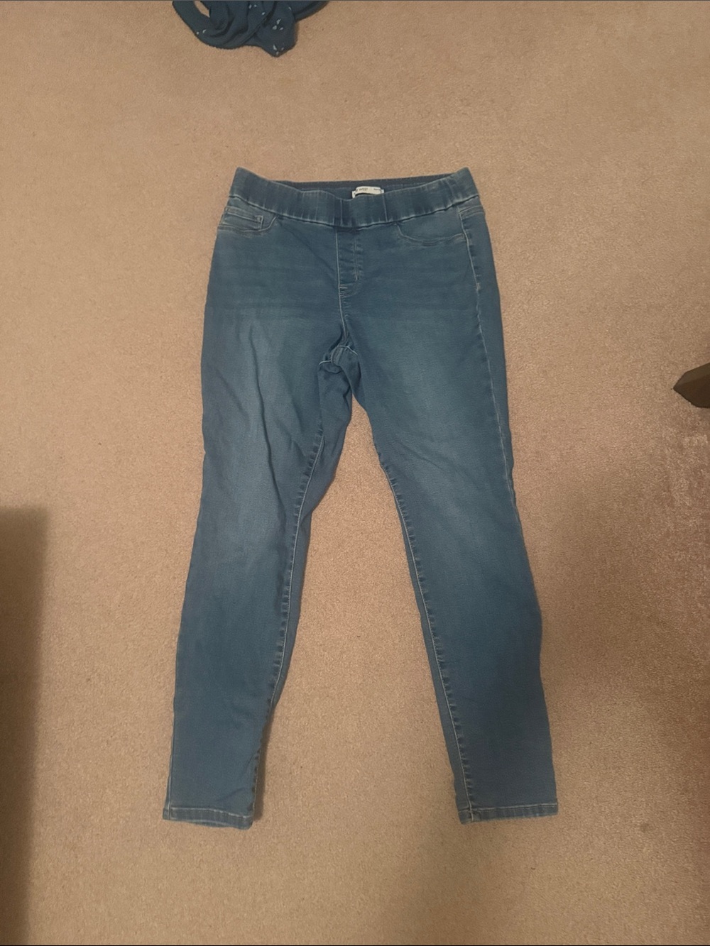 Women's Nine West Super Skinny Blue Stretch Denim Jeans